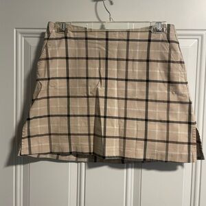 Lady Hagen Plaid Mini Skort size 6